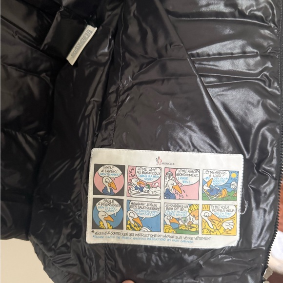 Moncler Shiny Black Down Vest - Picture 5 of 7